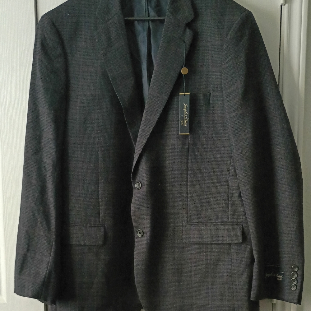 Joseph & Feiss Charcoal Blazer